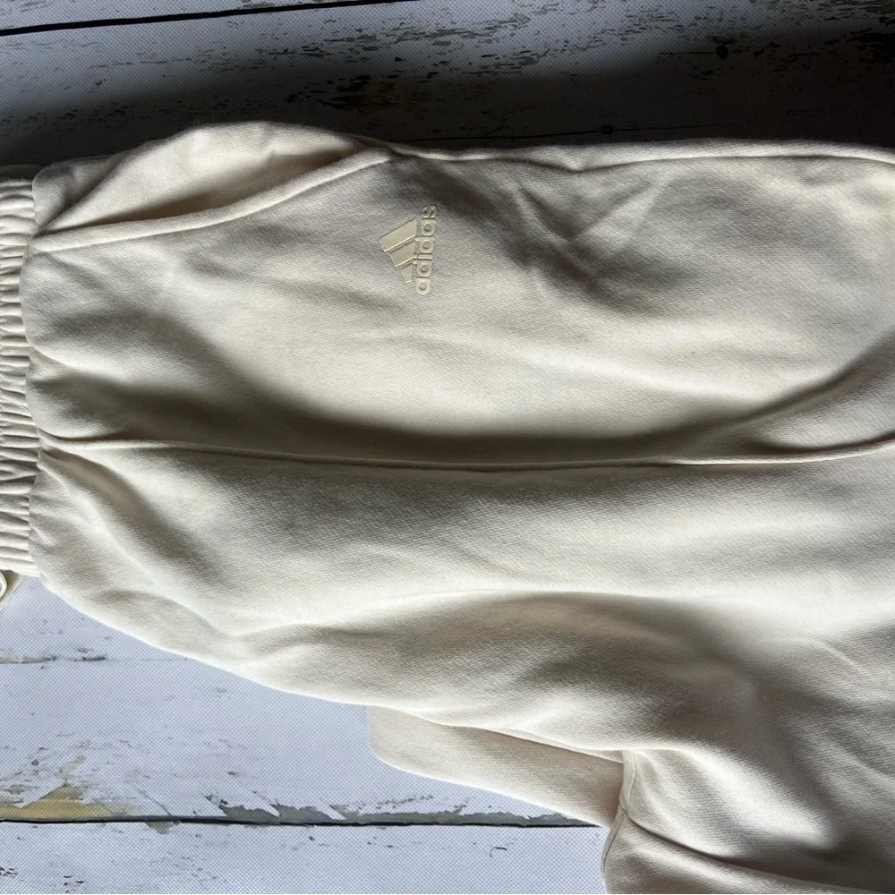 Adidas Hyperglam Fleece Jogger women’s Medium LIKE NEW - Picture 8 of 14